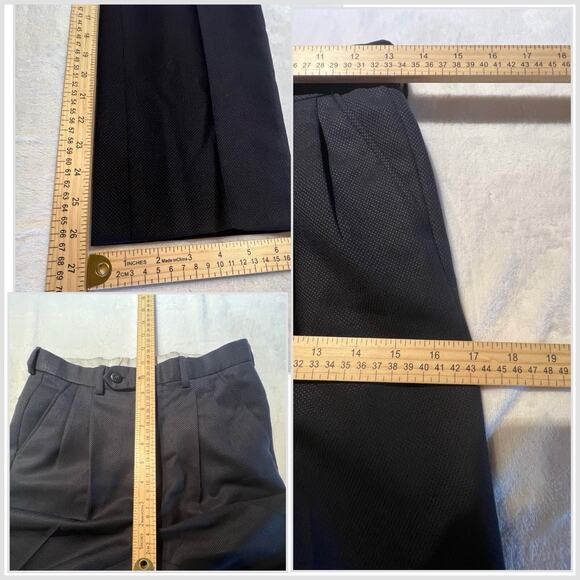 Vintage Brioni Suit 32R 26W Nomentano Navy Blue Custom Made in Italy 14Y - Picture 13 of 15